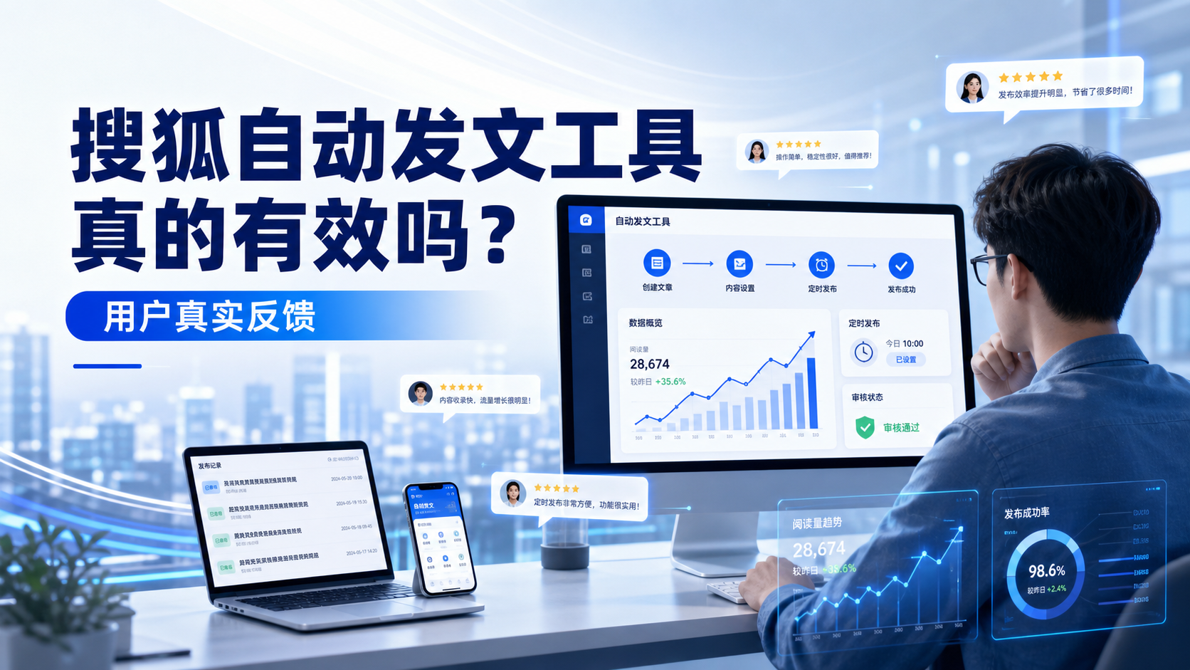 搜狐自动发文工具真的有效吗？淮北用户的真实反馈