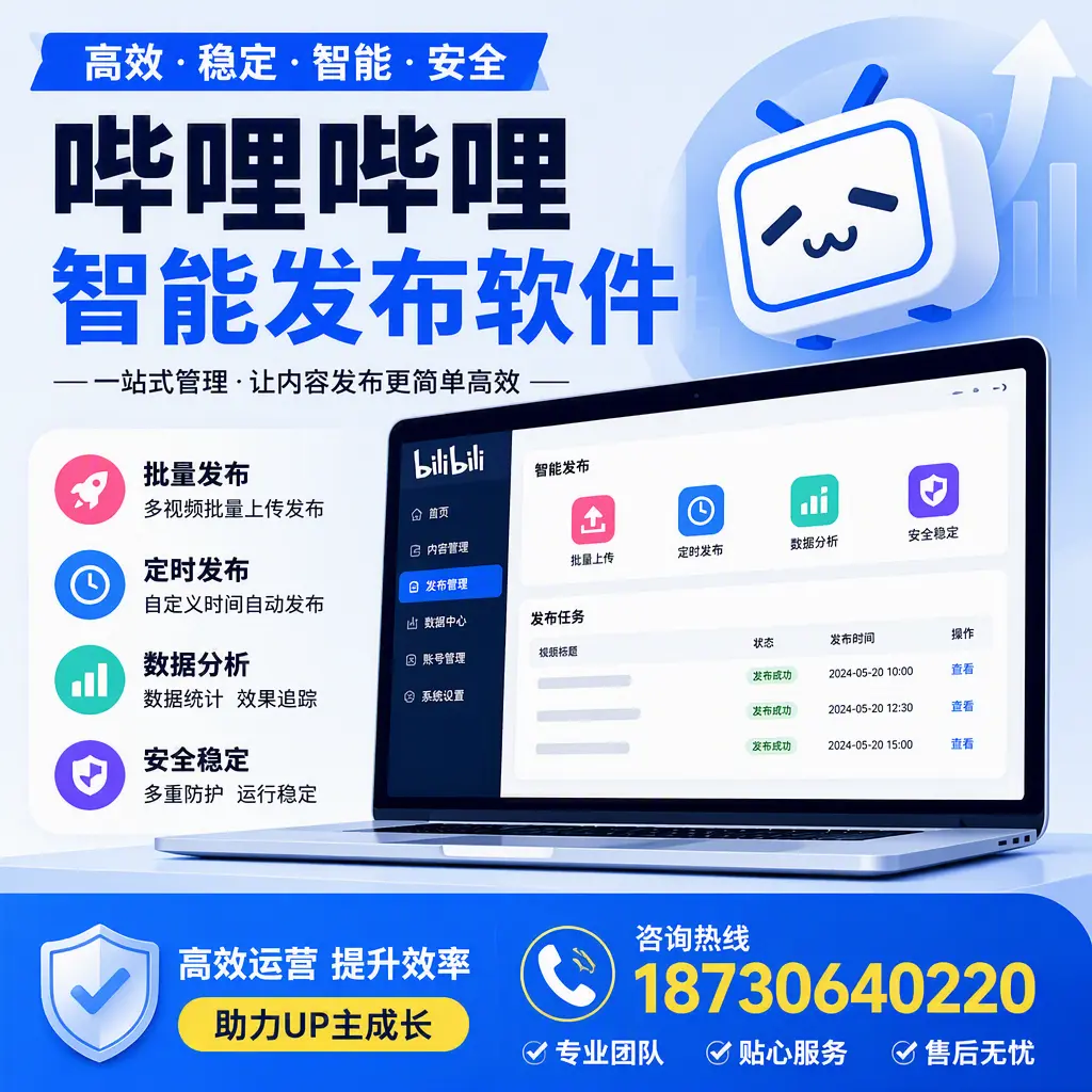 哔哩哔哩智能发布软件的性能测试与评估：淮北 用户指南